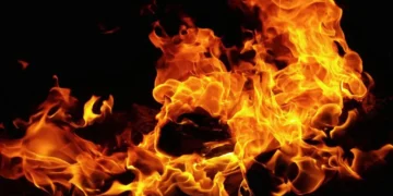Gas Truck Inferno in Zaria: Three Injured as Blaze Destroys Shops Along Funtua–Zaria Road