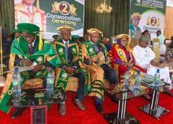 BOUESTI Convocation: Olanipekun Rallies Stakeholders as 1,645 Graduates Emerge