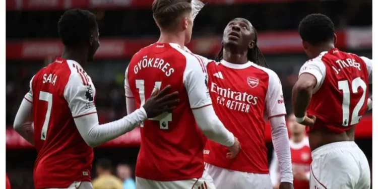 Arsenal Set Two Premier League Records After Narrow 1-0 Win Over Newcastle to Go Top