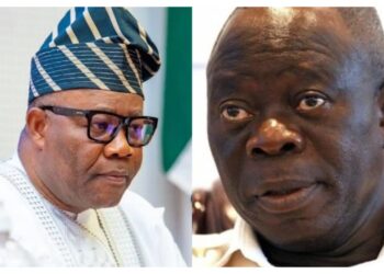 “Senate in Turmoil: Akpabio, Oshiomhole Clash Over Rule Interpretation”