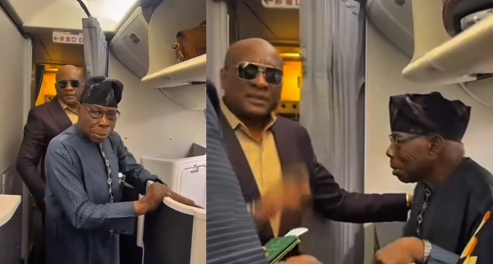 Former Nigerian Leader Olusegun Obasanjo Flies Air Peace to London Gatwick, Boosting Confidence in Local Aviation