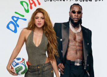 Shakira and Burna Boy Drop “Dai Dai,” Official FIFA World Cup 2026 Anthem