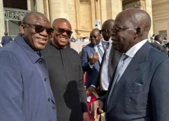 Fayemi Persuades Obi to Shake Hands with Tinubu at Vatican: The Untold Story