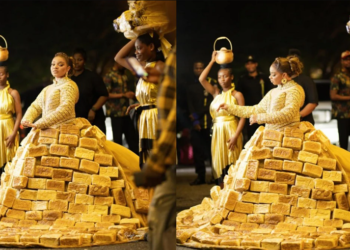 Queen Mercy Atang Reveals Pain Behind Viral Bread Dress at AMVCA