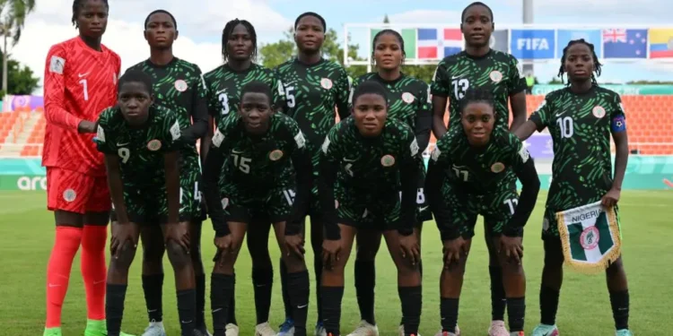 Flamingos Humiliate Guinea 5-0 in Abidjan as Harmony Chidi Nets Stunning Hat-Trick
